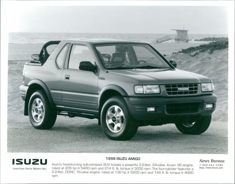 1999 Isuzu Amigo - Vintage Photograph