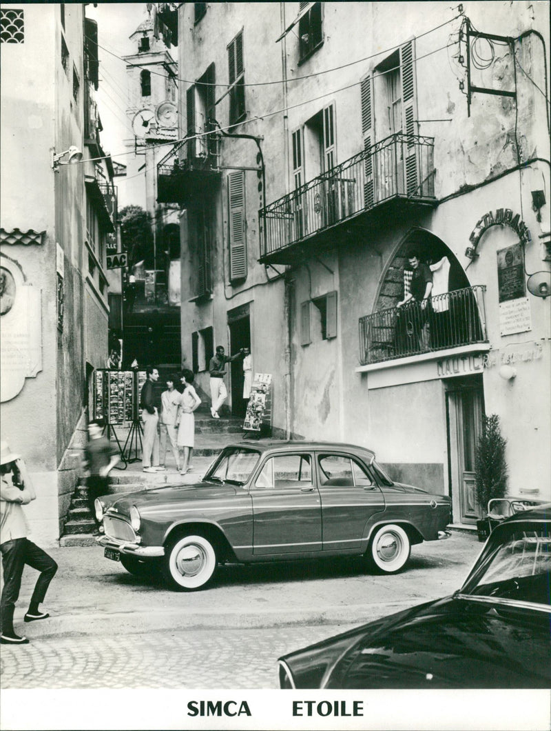 SIMCA - Vintage Photograph
