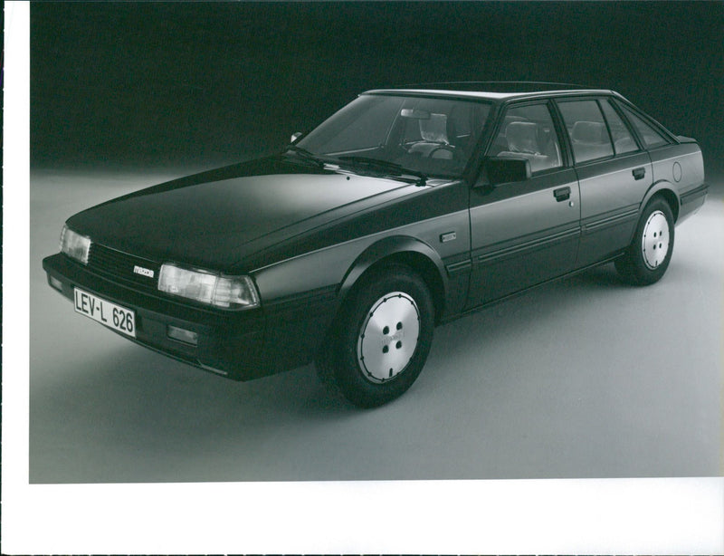 Mazda 626 hatchback - Vintage Photograph