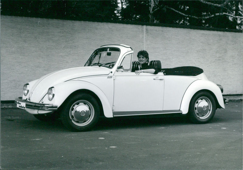 1984 VW Käfer Cabrio  Mexico, Eller - Vintage Photograph