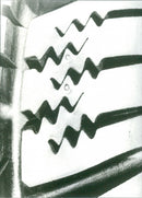 Tire tread and the lamella - Vintage Photograph