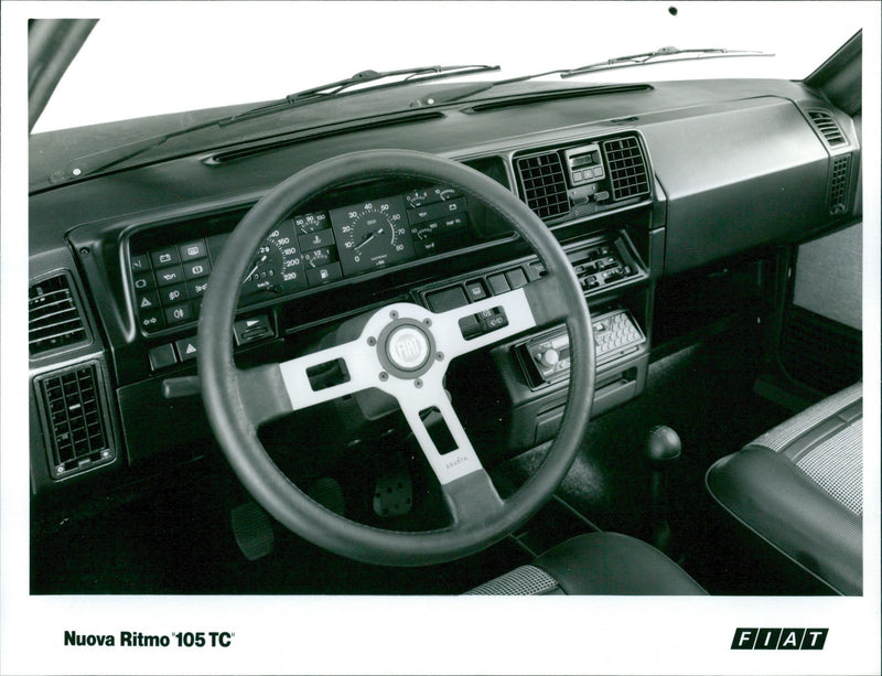 1983 Fiat Nuova Ritmo 105 TC - Vintage Photograph