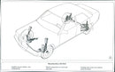 1982 Mercedes-Benz 190/190E Wheel Suspension. - Vintage Photograph