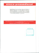 SIMCA - Vintage Photograph