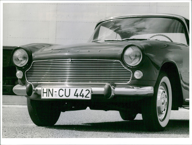SIMCA - Vintage Photograph