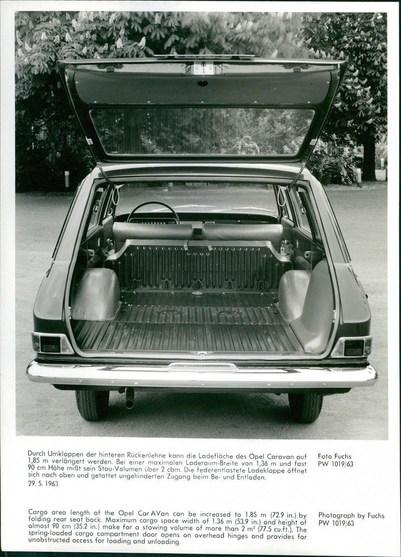 Opel Caravan - Vintage Photograph