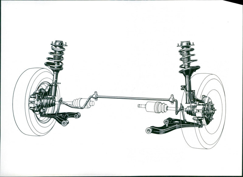 Braking System - Vintage Photograph