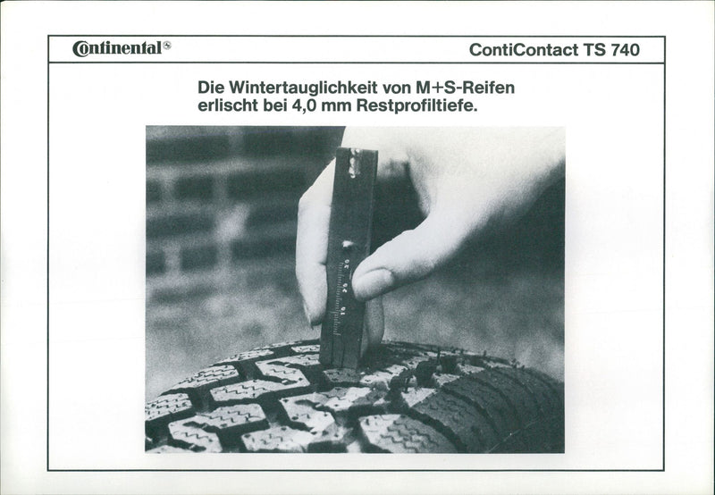 ContiContact TS 740 - Vintage Photograph