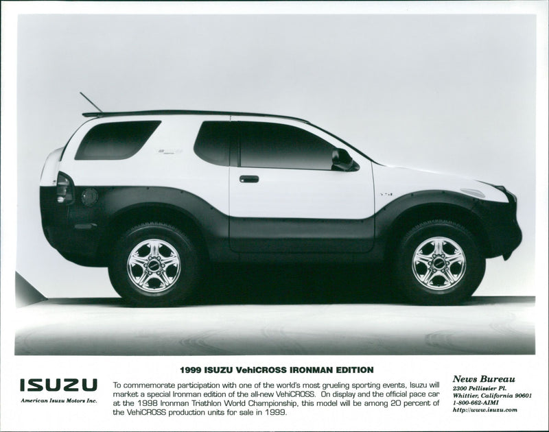 1999 Isuzu  VehiCROSS  Ironman Edition - Vintage Photograph