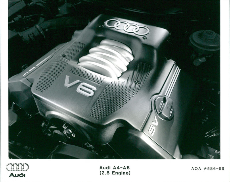 Audi A4-A6 (2.8 Engine) - Vintage Photograph
