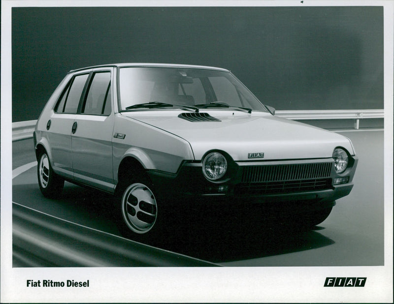 Fiat Ritmo Diesel - Vintage Photograph