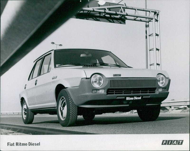 Fiat Ritmo Diesel - Vintage Photograph