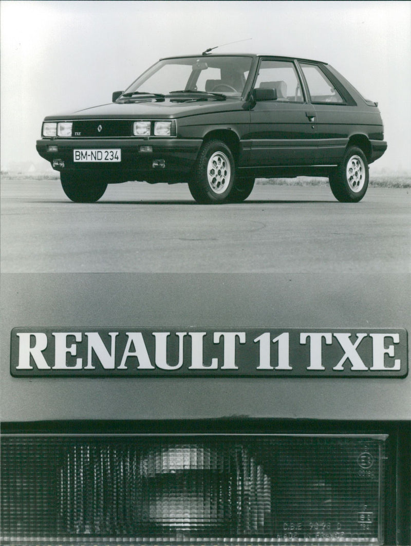 Renault 11 TXE - Vintage Photograph