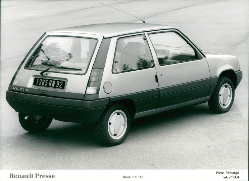 1984 Renault 5 TSE - Vintage Photograph