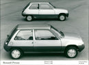 1972 Renault 5 and 1984 Renault 5 - Vintage Photograph