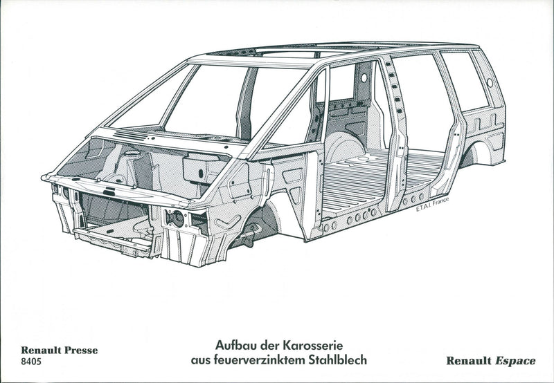 Renault Espace - Vintage Photograph