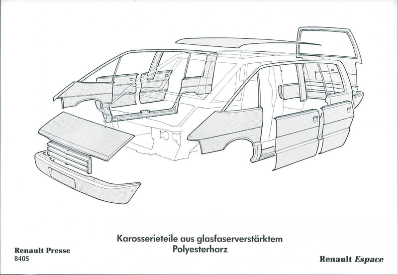 Renault Espace - Vintage Photograph