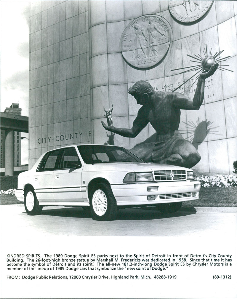 1989 Dodge Spirit ES - Vintage Photograph