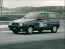 Lancia Y10 fire - Vintage Photograph