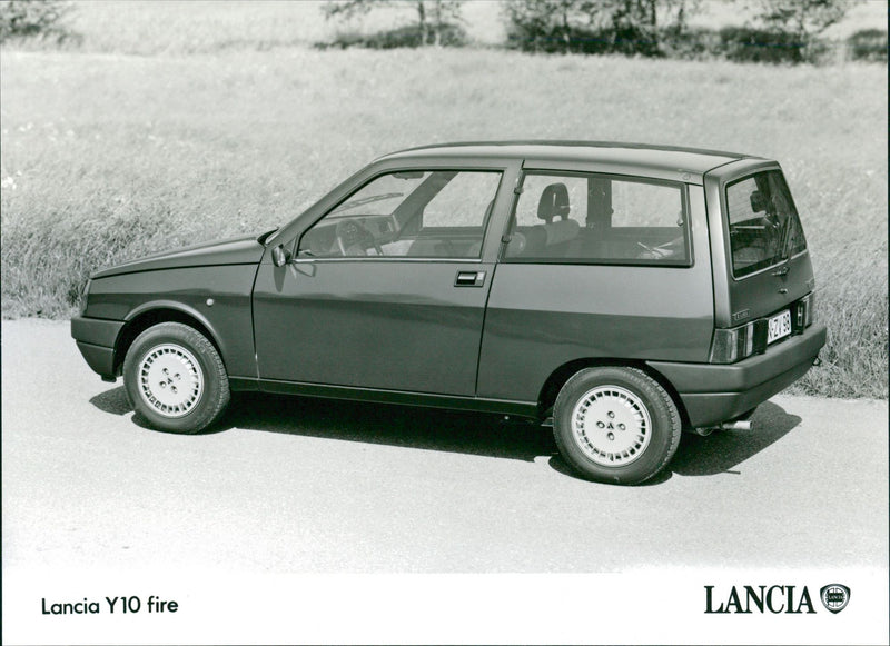Lancia Y10 fire - Vintage Photograph