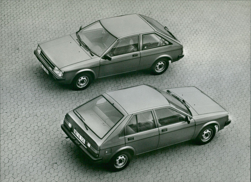 1984 Nissan Cherry - Vintage Photograph