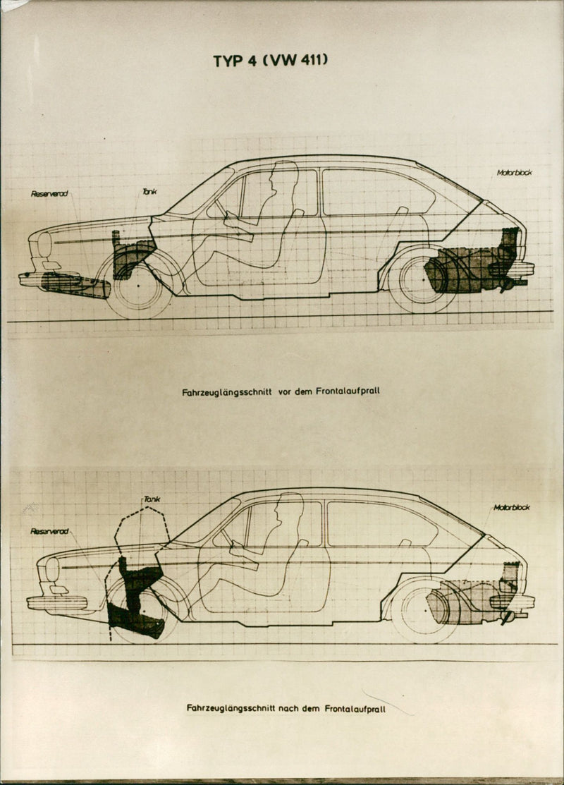 1975 VW Passat - Vintage Photograph