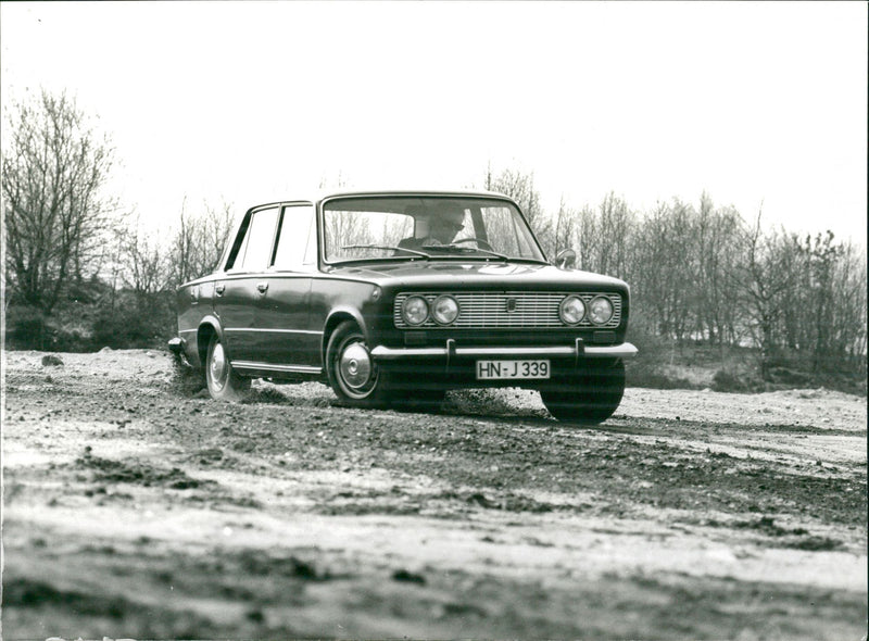 1968 Fiat 124 Special - Vintage Photograph