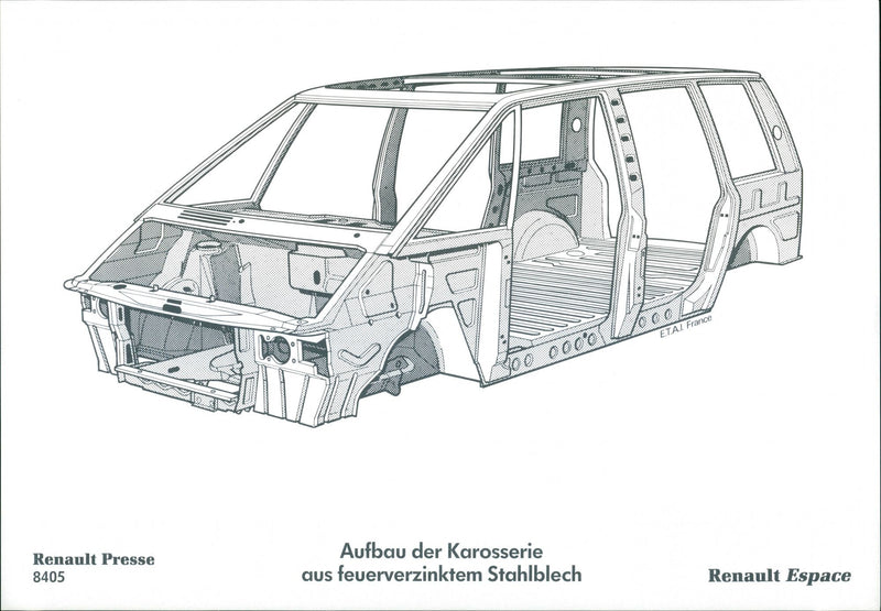 Renault Espace - Vintage Photograph