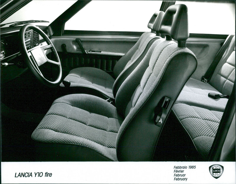 Lancia Y10 fire - Vintage Photograph