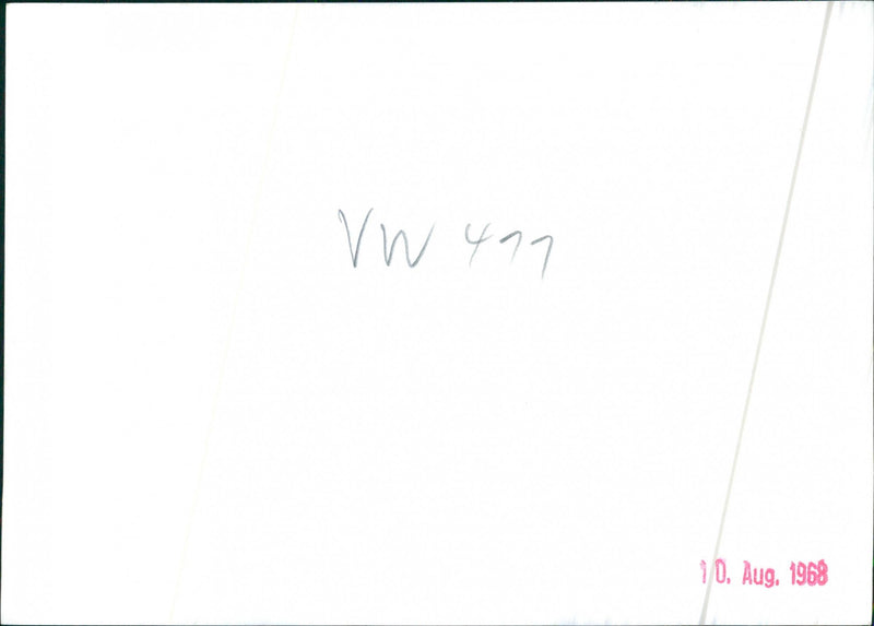 VW 411 - Vintage Photograph