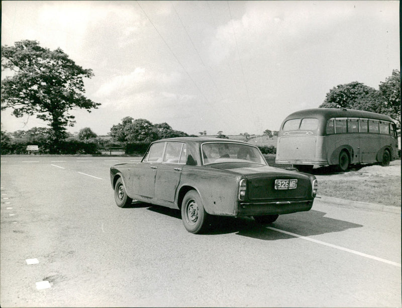 Rolls Royce Silver Shadow - Vintage Photograph
