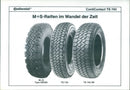 Continental M + S tires - Vintage Photograph