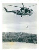 Helicopter - Vintage Photograph