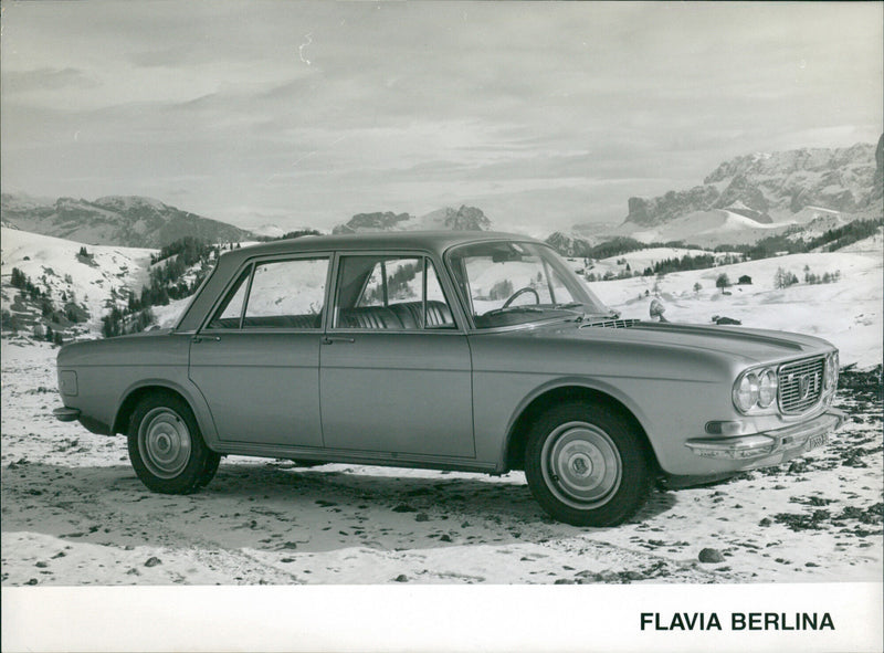 Lancia Flavia Berlina - Vintage Photograph