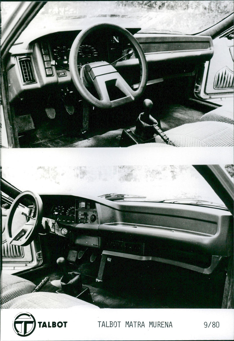 1980 Talbot Matra Murena - Vintage Photograph