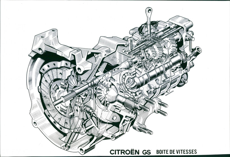 Citroen GS - Vintage Photograph