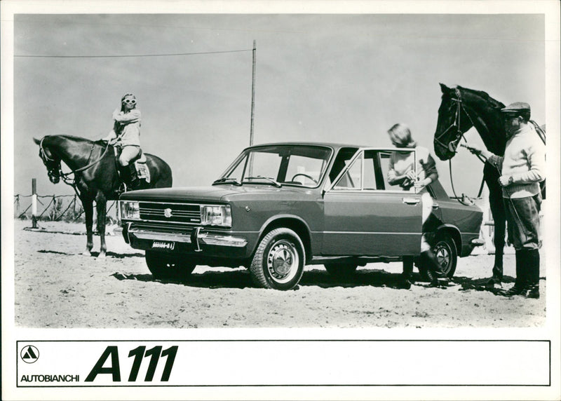 Autobianchi A111 - Vintage Photograph
