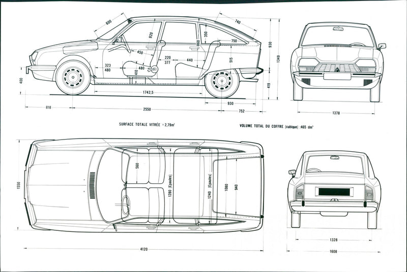 Citroen GS - Vintage Photograph