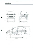 Mitsubishi Space Runner, 1991 Layout - Vintage Photograph