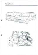 Mitsubishi Space Runner, 1991 Layout - Vintage Photograph