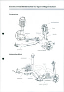 Front axle / rear axle only Space Wagon all-wheel drive, 1991 - Vintage Photograph