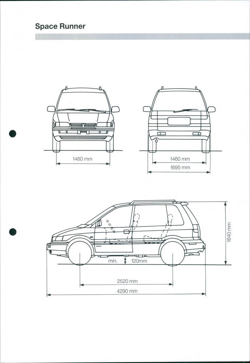 Mitsubishi Space Runner - Vintage Photograph