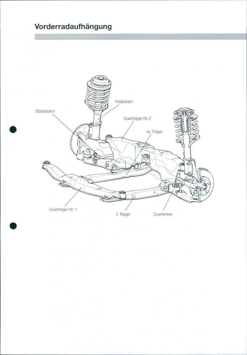 Mitsubishi Front Suspension - Vintage Photograph