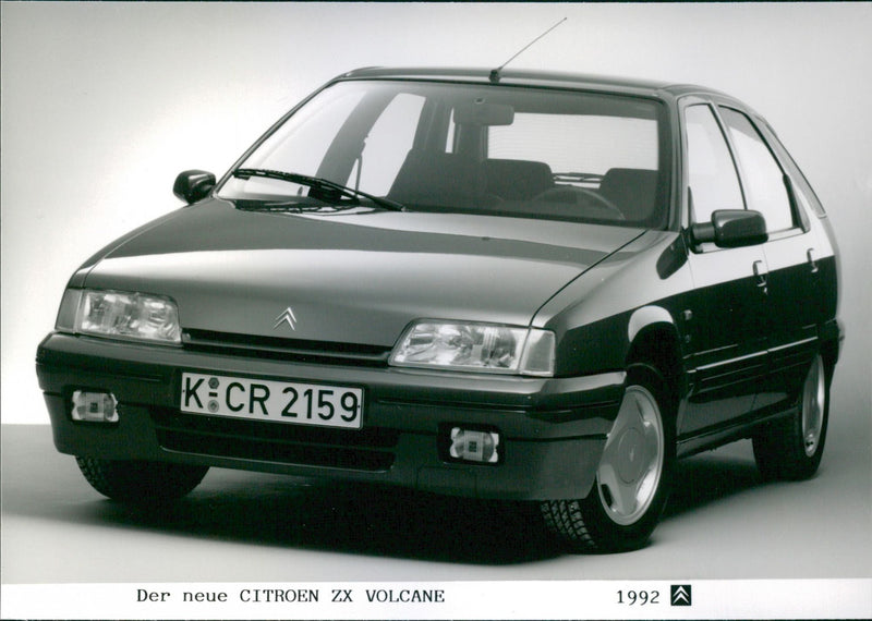 1992 CITROEN ZX VOLCANE - Vintage Photograph