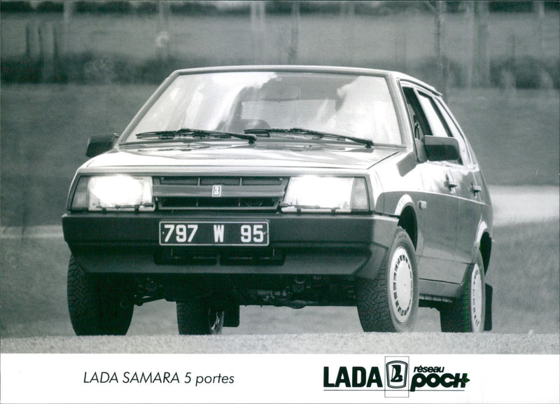 1984 Lada Samara - Vintage Photograph
