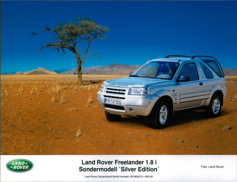 2001 Land Rover Freelander 1.8i - Vintage Photograph