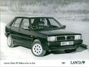 1989 Lancia Delta HF Rallye turbo i.e. Kat - Vintage Photograph