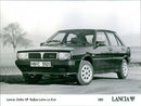 1989 Lancia Delta HF Rallye turbo i.e. Kat - Vintage Photograph