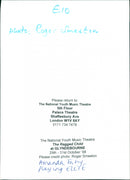 NATIONAL PALACE MUSIC SERIES - Vintage Photograph