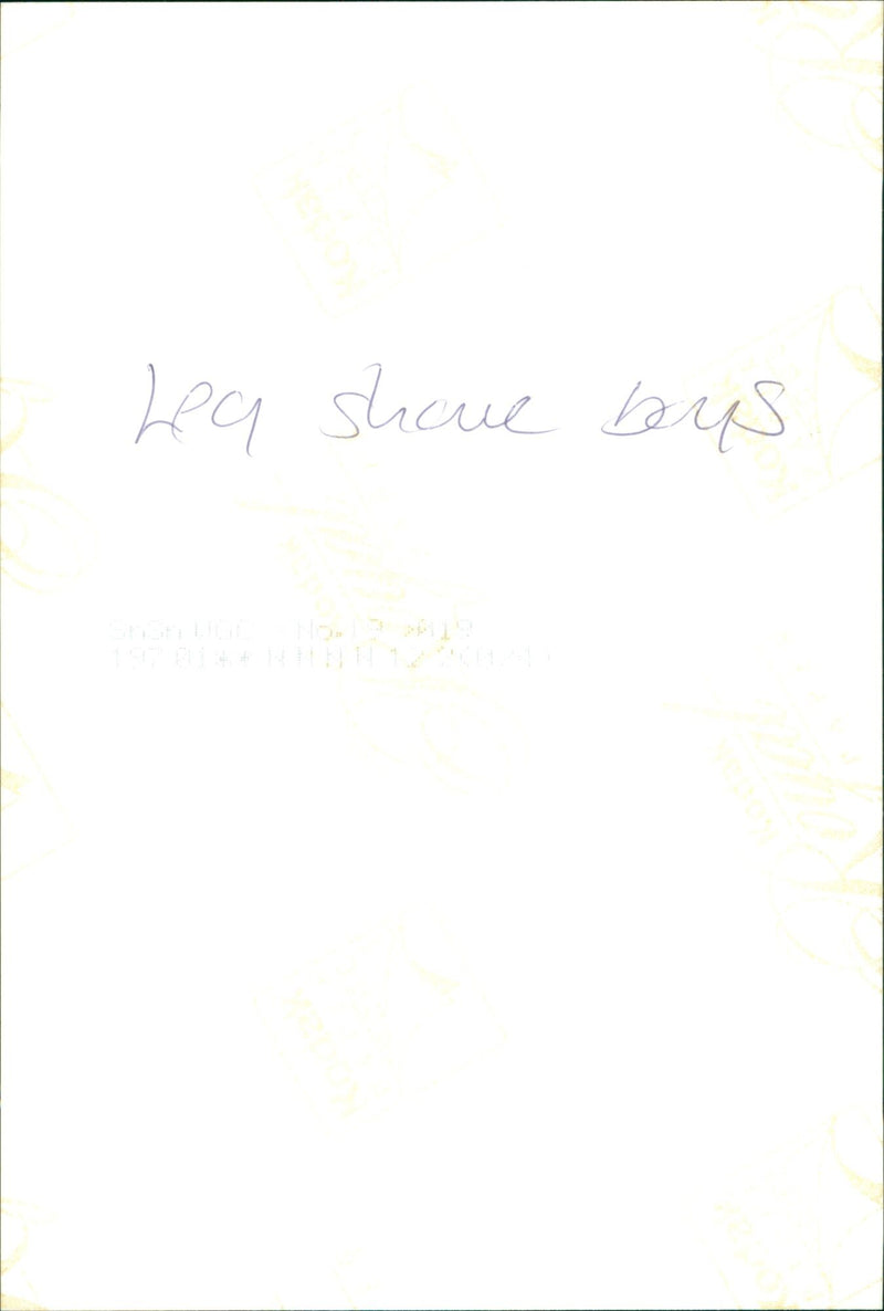 (L) Gareth Humpage & (R) Kiran Beeharry - Vintage Photograph